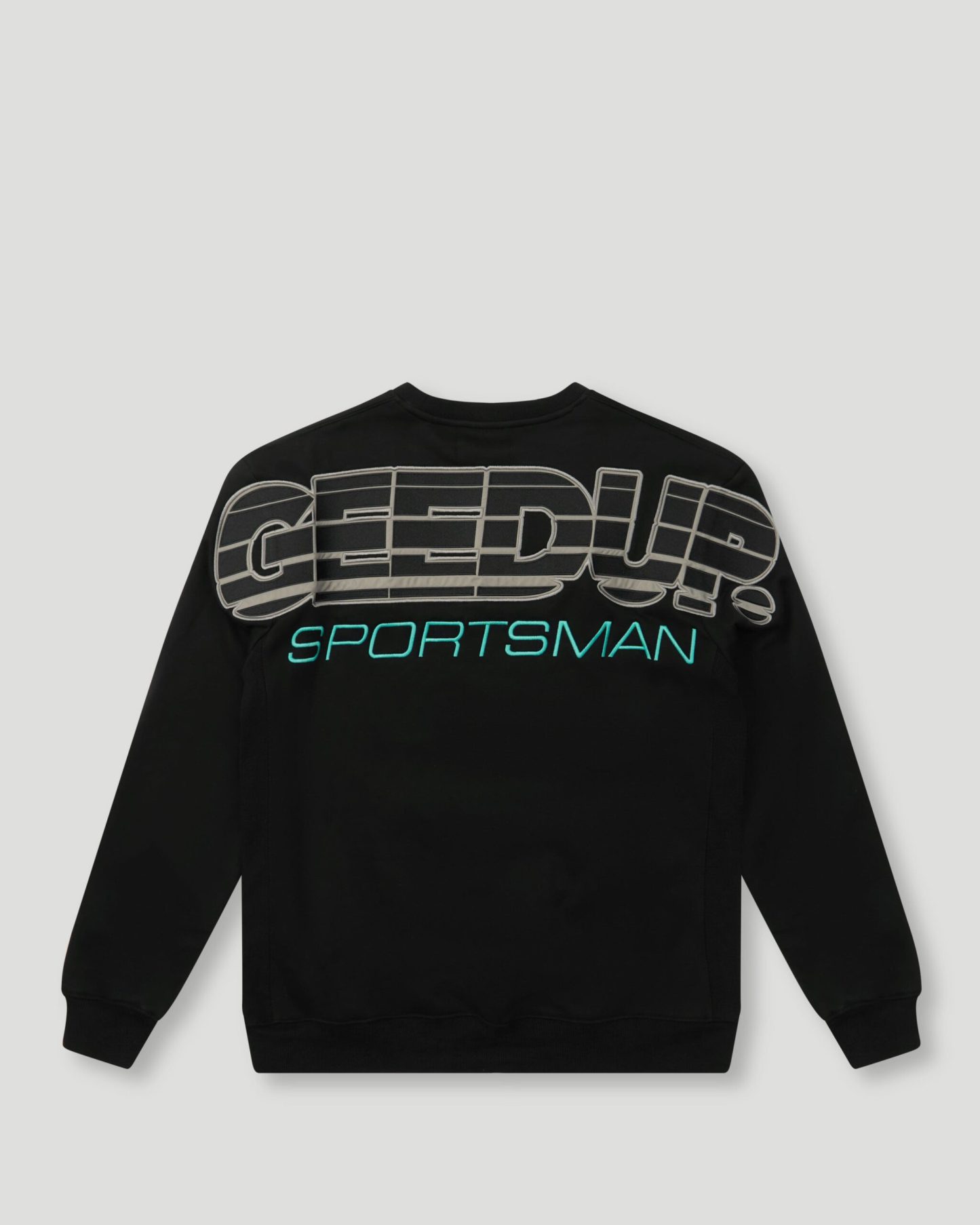 Geedup OS Sportsman 2.0 Crewneck Green Black/Aqua