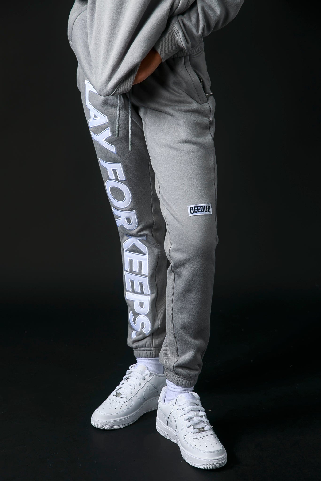 Geedup PFK Grey Trackpants