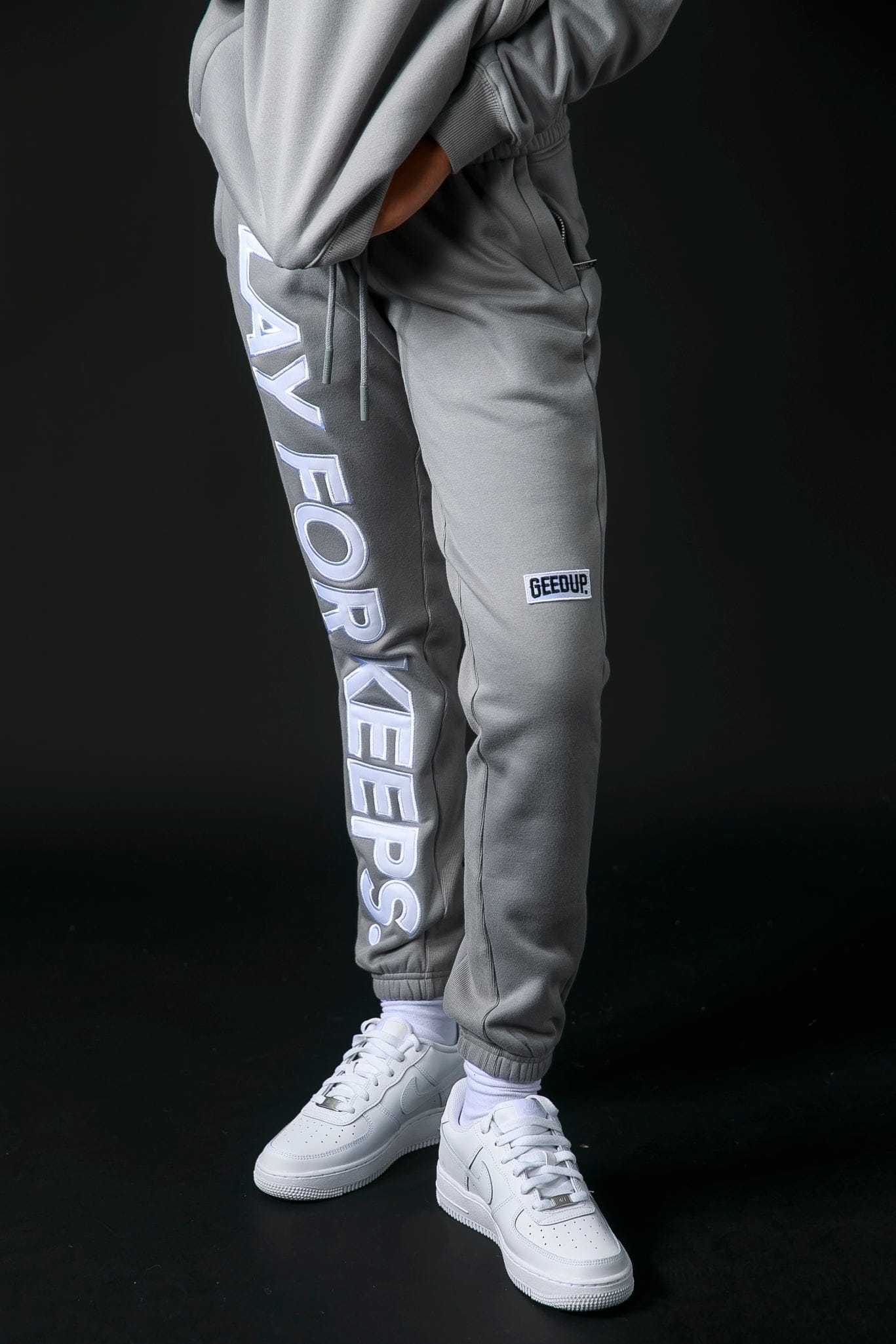 Geedup PFK Grey Trackpants