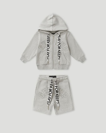 Geedup PFK Laced Kids Grey Tracksuit