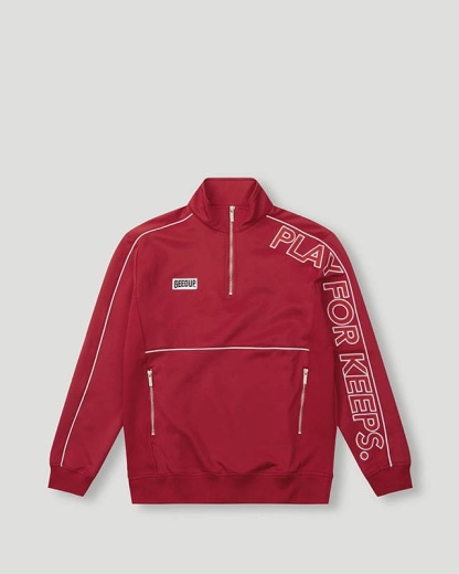 Geedup Play For Keeps Qtr Red/White Zip