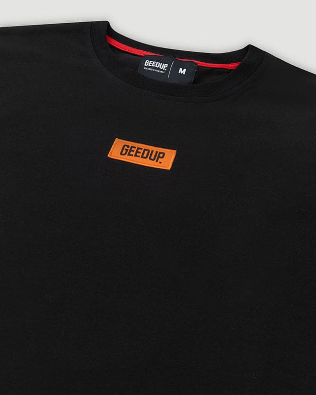 Geedup T-Shirt Subway Black/Orange