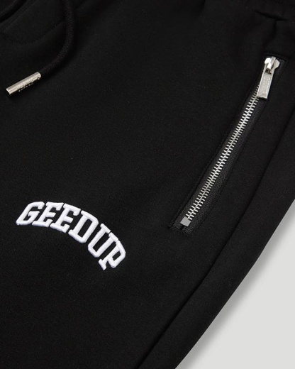 Geedup Team Black Logo Trackpants