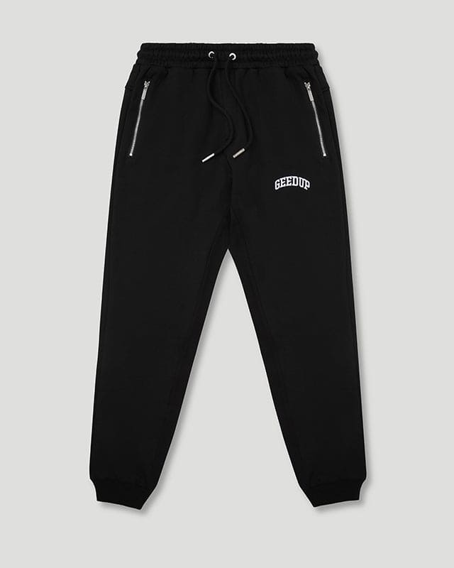 Geedup Team Black Logo Trackpants
