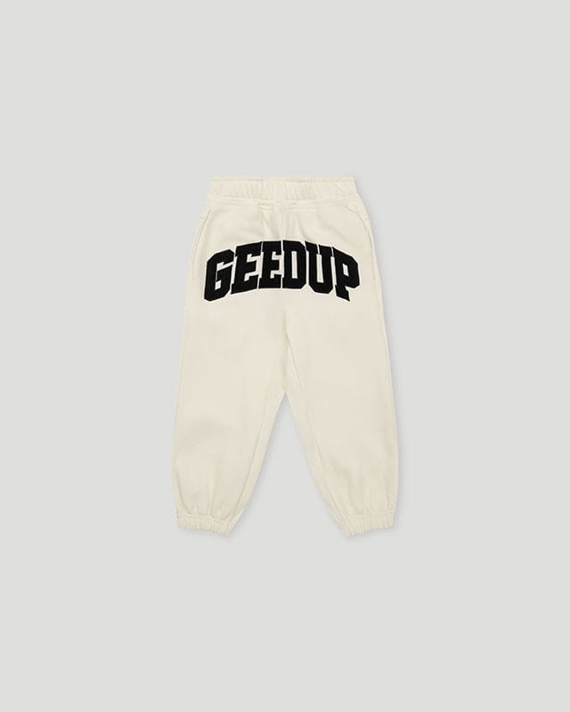 Geedup Team Logo Kids Buttercream/Black Tracksuit