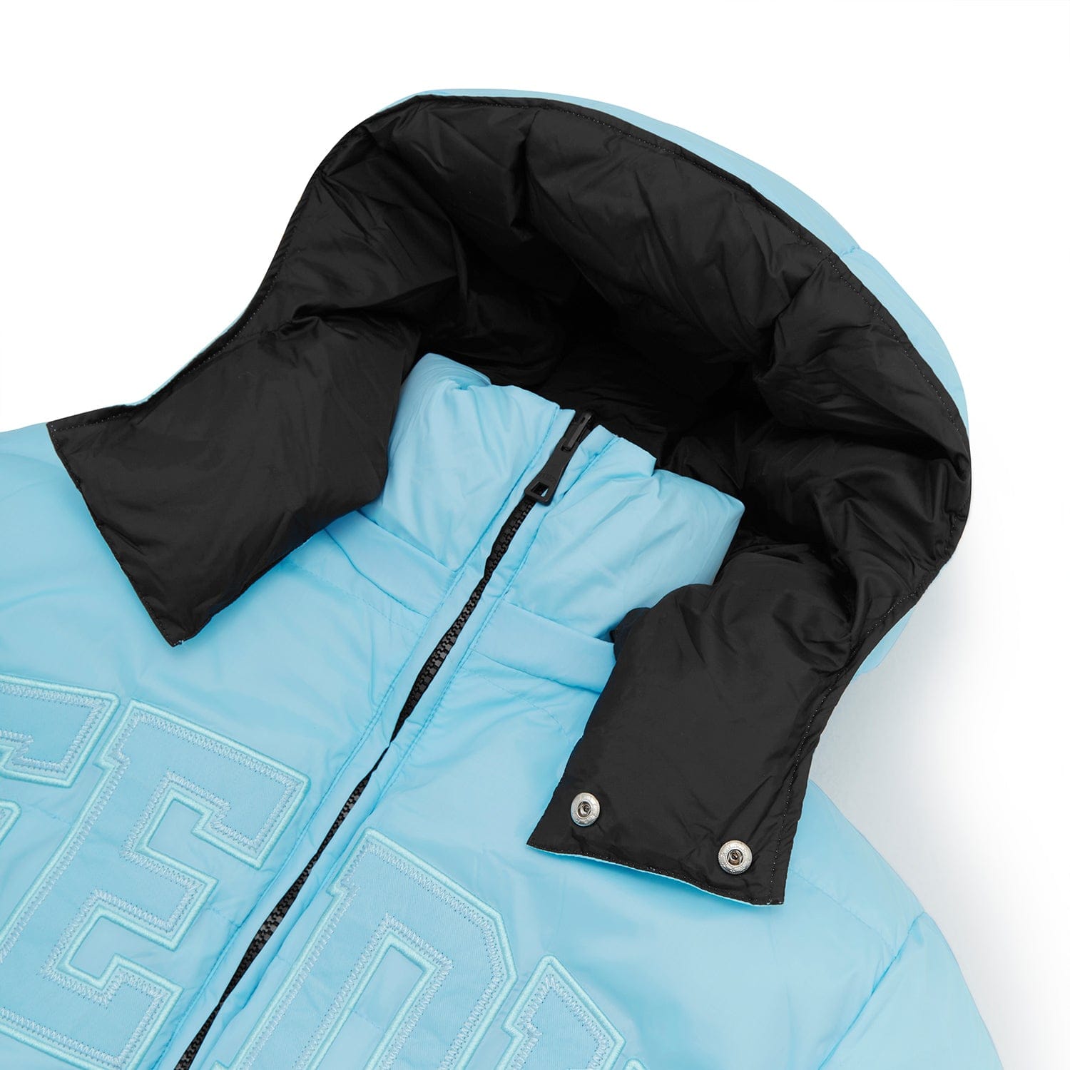 Geedup Team Logo Reversible Duck Down Jacket Blue/Black Baby