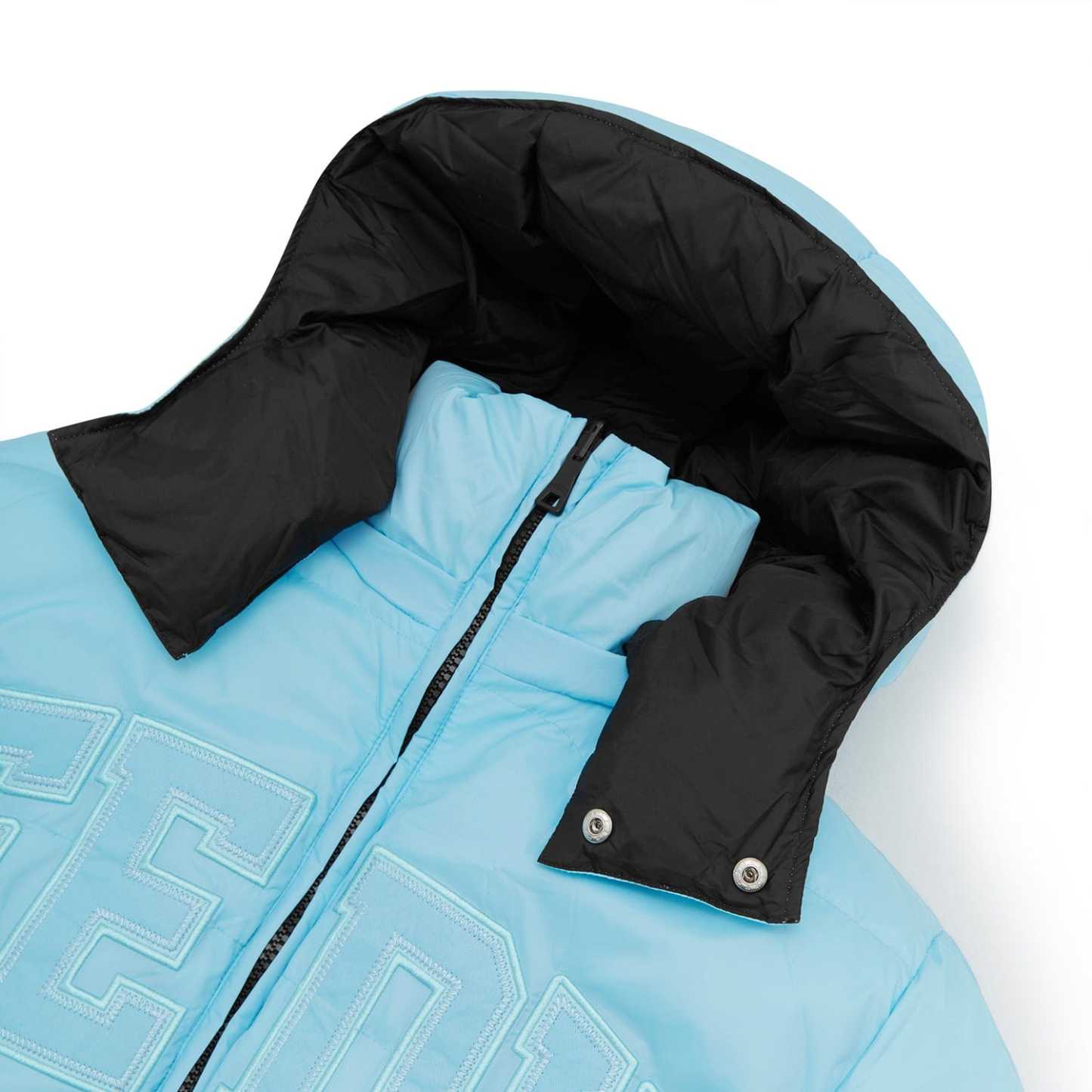Geedup Team Logo Reversible Duck Down Jacket Blue/Black Baby