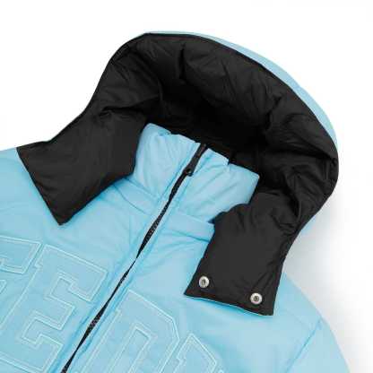 Geedup Team Logo Reversible Duck Down Jacket Blue/Black Baby