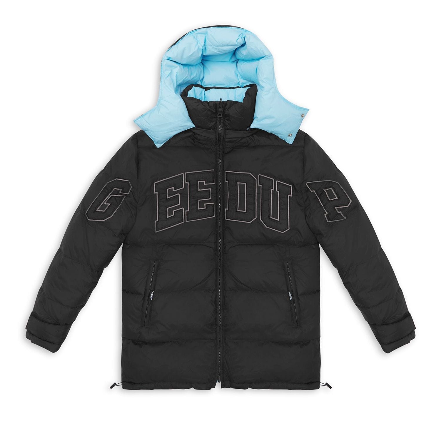 Geedup Team Logo Reversible Duck Down Jacket Blue/Black Baby