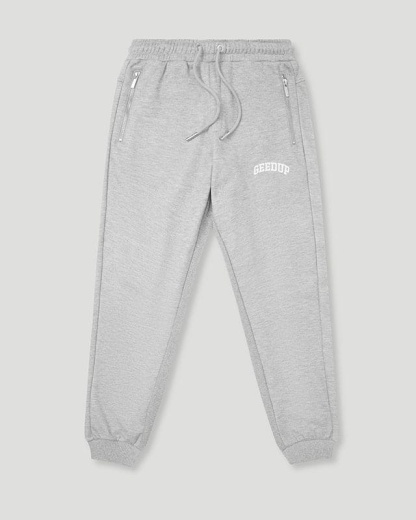 Geedup Team Logo Trackpants Marle Grey