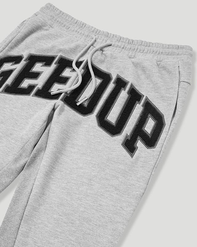 Geedup Team Logo Trackpants  Marle/Black Grey