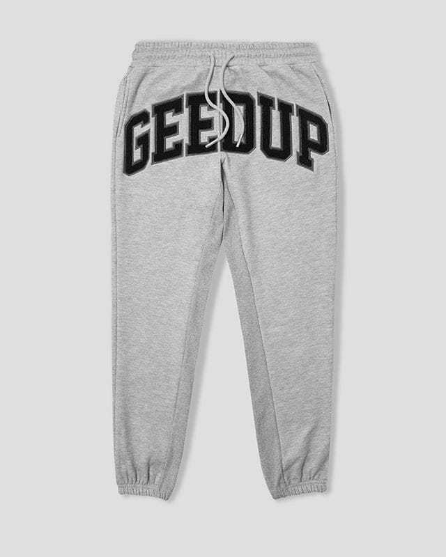 Geedup Team Logo Trackpants  Marle/Black Grey
