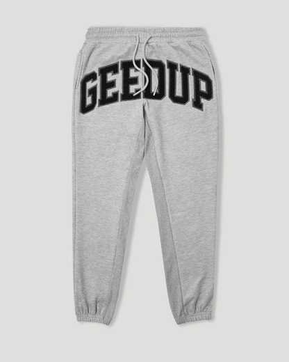 Geedup Team Logo Trackpants  Marle/Black Grey