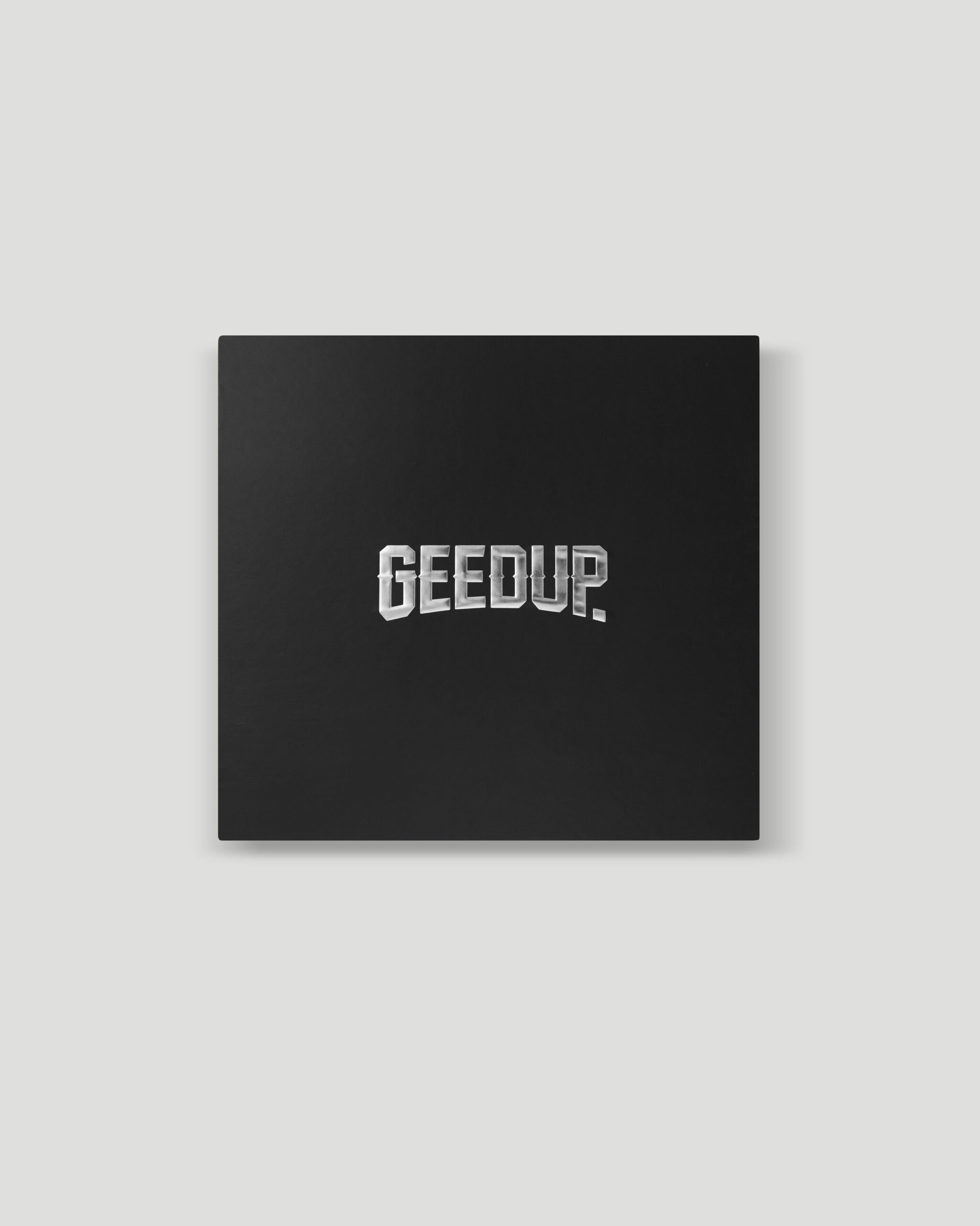 Geedup Team Logo/Handstyle Reversible Black/Orange Bomber