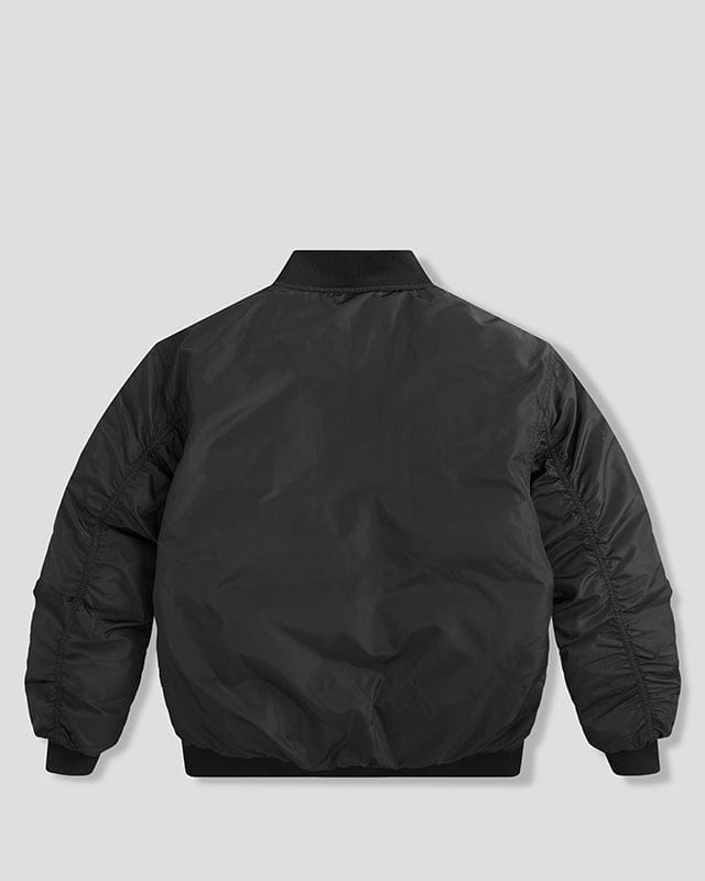 Geedup Team Logo/Handstyle Reversible Black/Orange Bomber