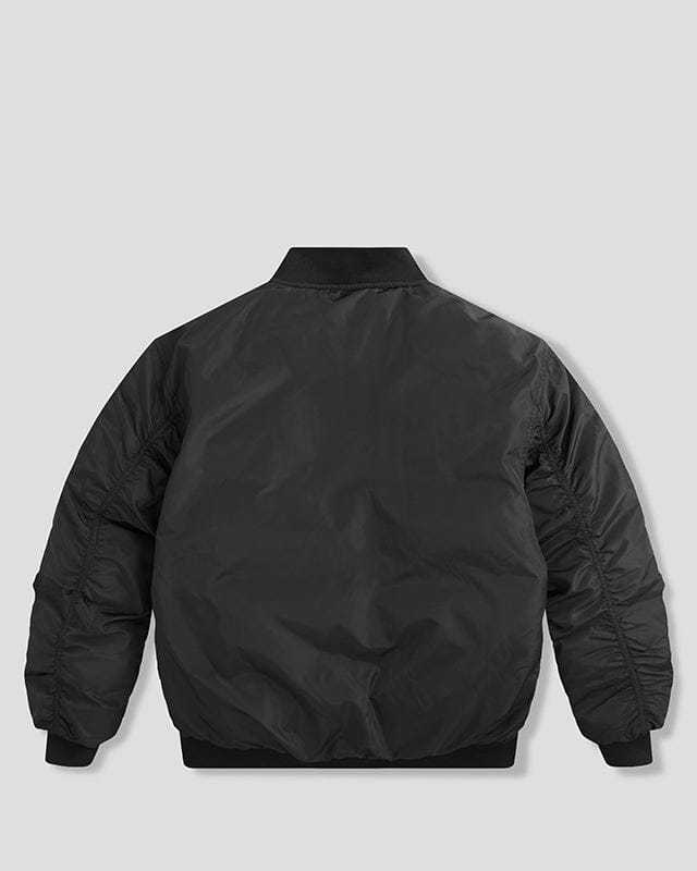 Geedup Team Logo/Handstyle Reversible Black/Orange Bomber