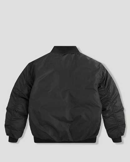 Geedup Team Logo/Handstyle Reversible Black/Orange Bomber