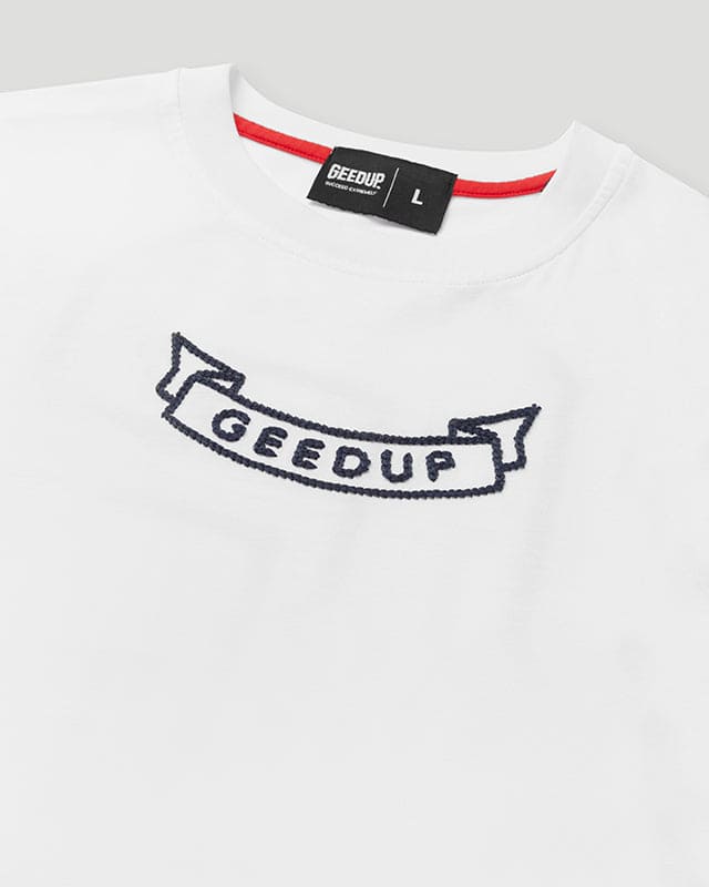 Geedup White/Navy G PFK T-Shirt