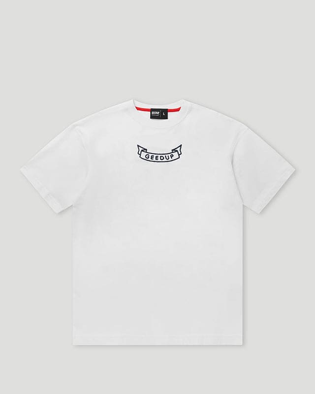 Geedup White/Navy G PFK T-Shirt