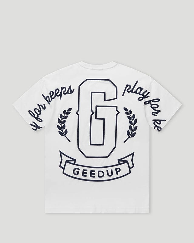 Geedup White/Navy G PFK T-Shirt