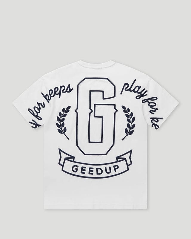 Geedup White/Navy G PFK T-Shirt