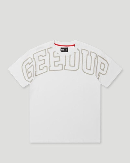 GeedupT-Shirt Team Logo  White/Grey