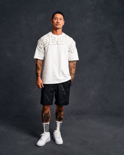 GeedupT-Shirt Team Logo  White/Grey