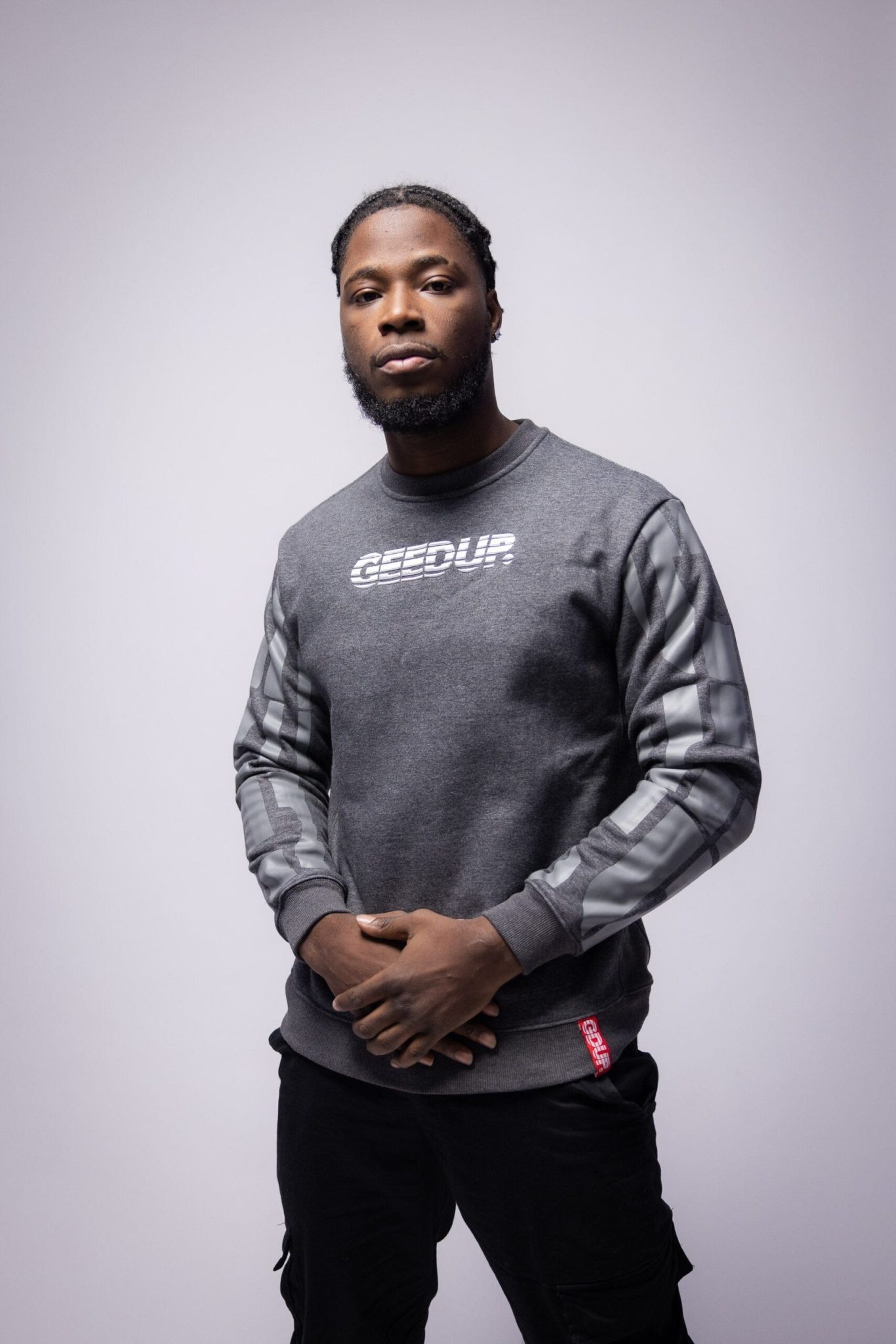 Geedup Sportsman Crewneck Asphalt 2.0 Grey