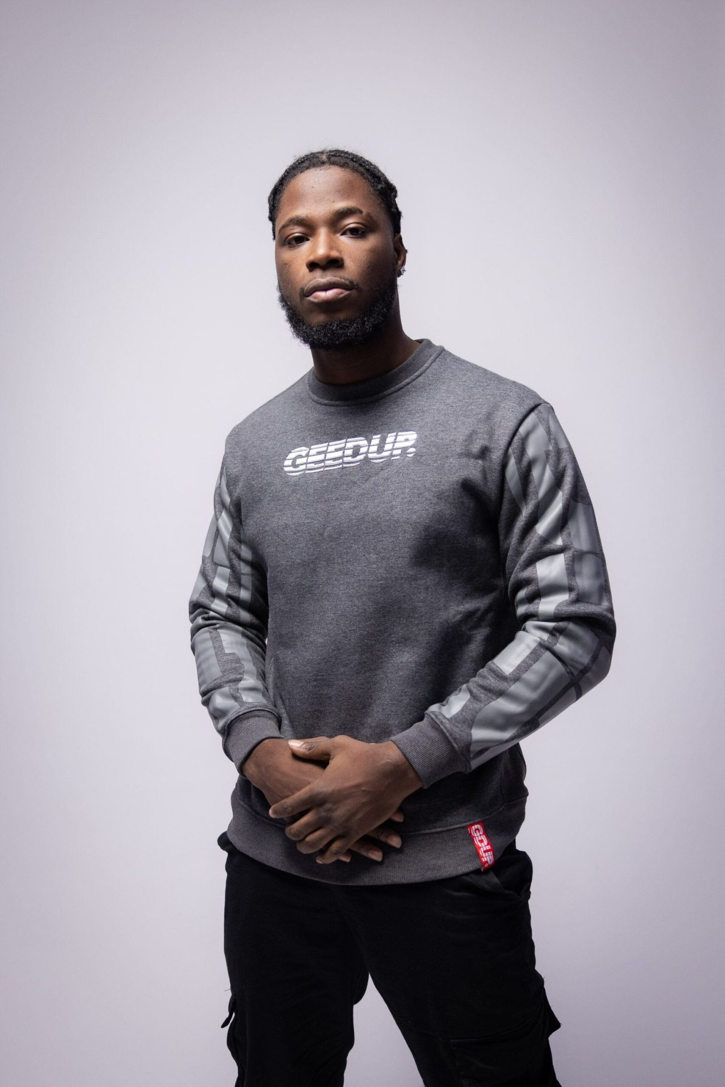 Geedup Sportsman Crewneck Asphalt 2.0 Grey