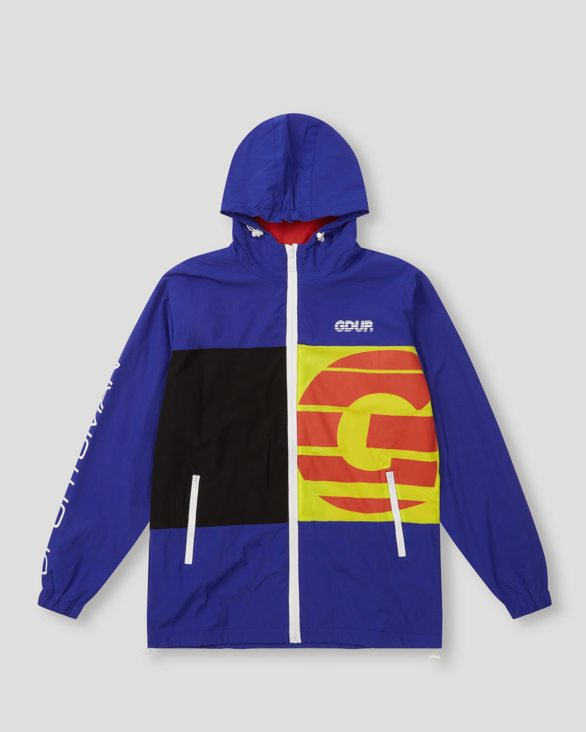 Geedup Sportsman Zip Spray Jacket Blue/Hyper Royal