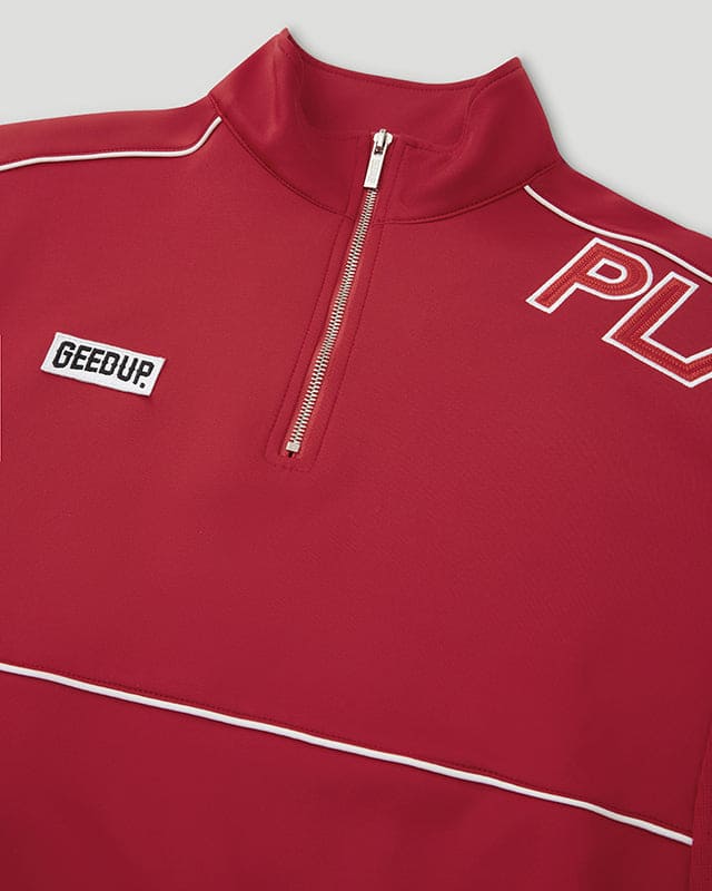 Geedup Play For Keeps Qtr Red/White Zip