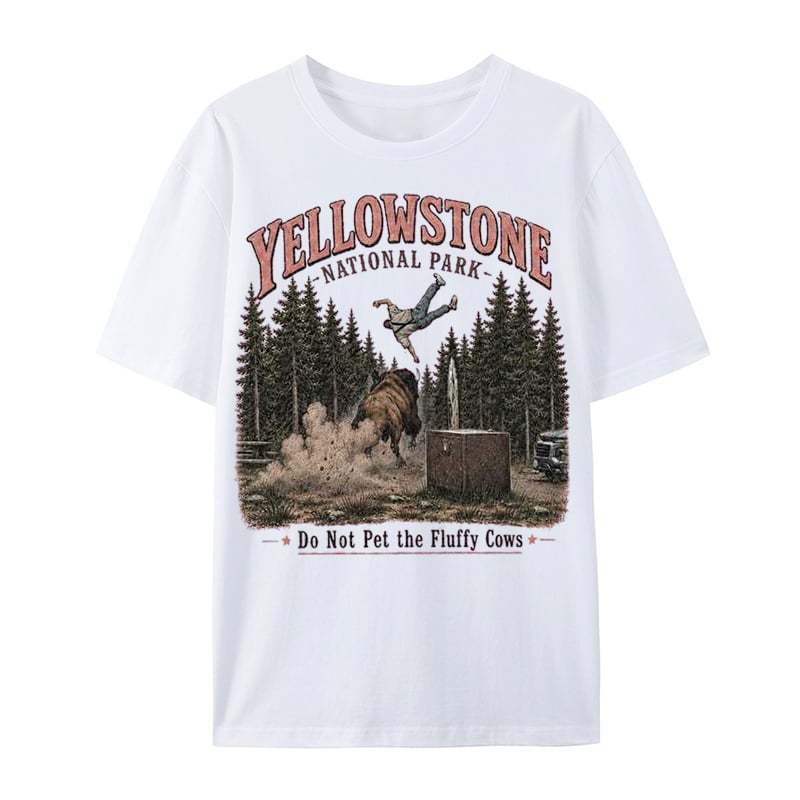 Do Not Pet The Fluffy Cows T-shirt - unisex