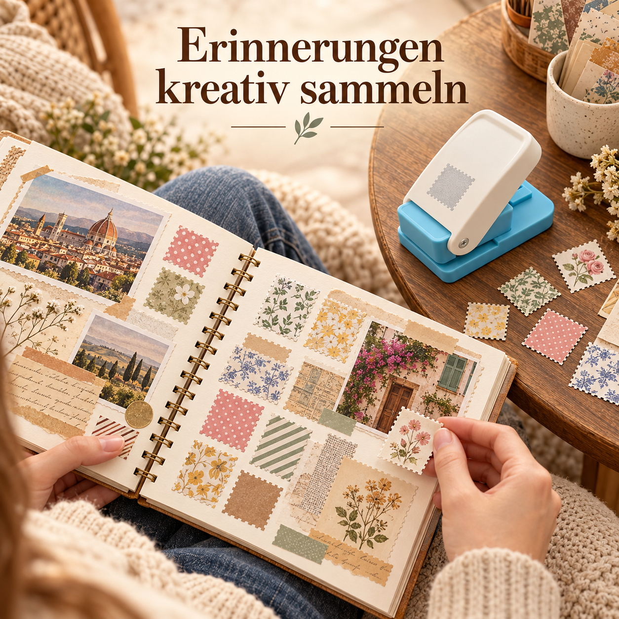 1 Stück Briefmarkenstanzer