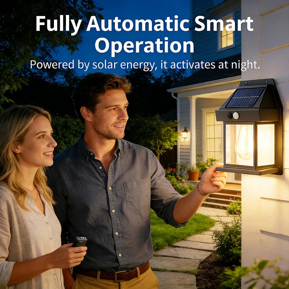 Solar Outdoor Light, Warm White