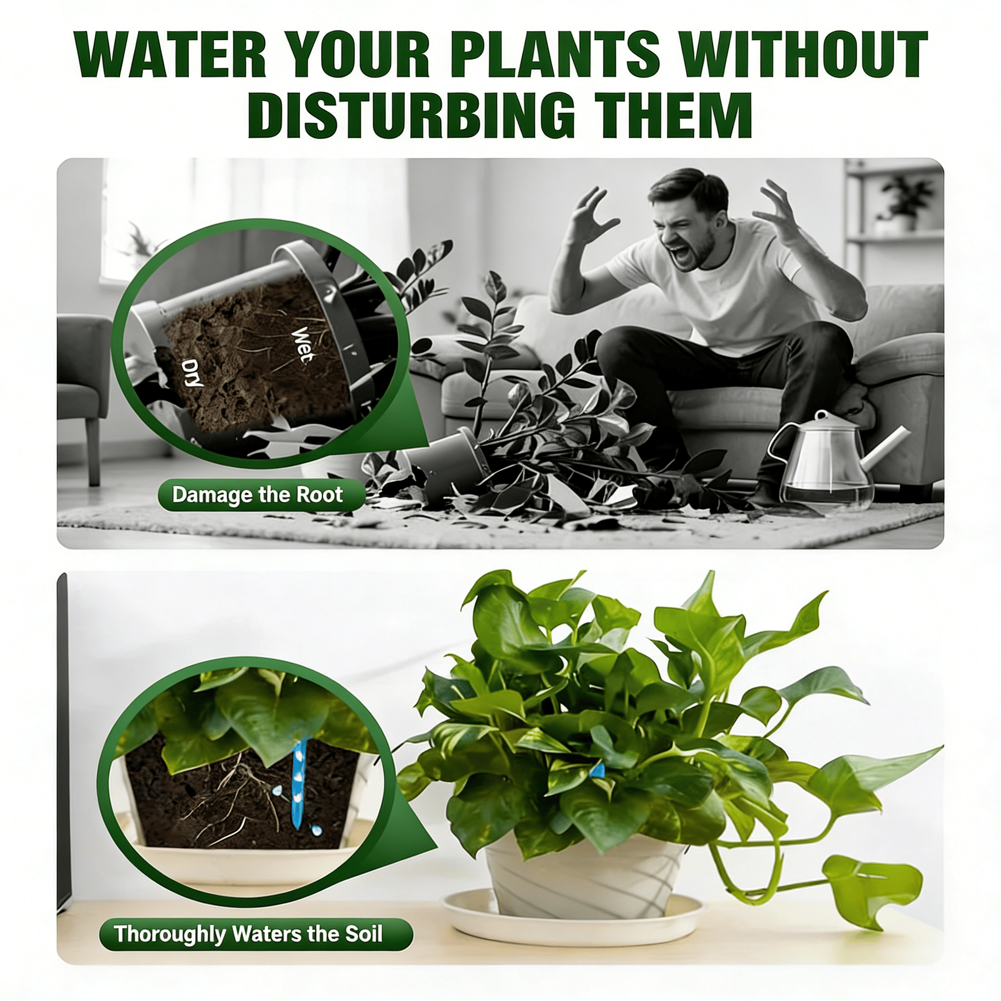 12-Plant Solar Drip Irrigation Kit