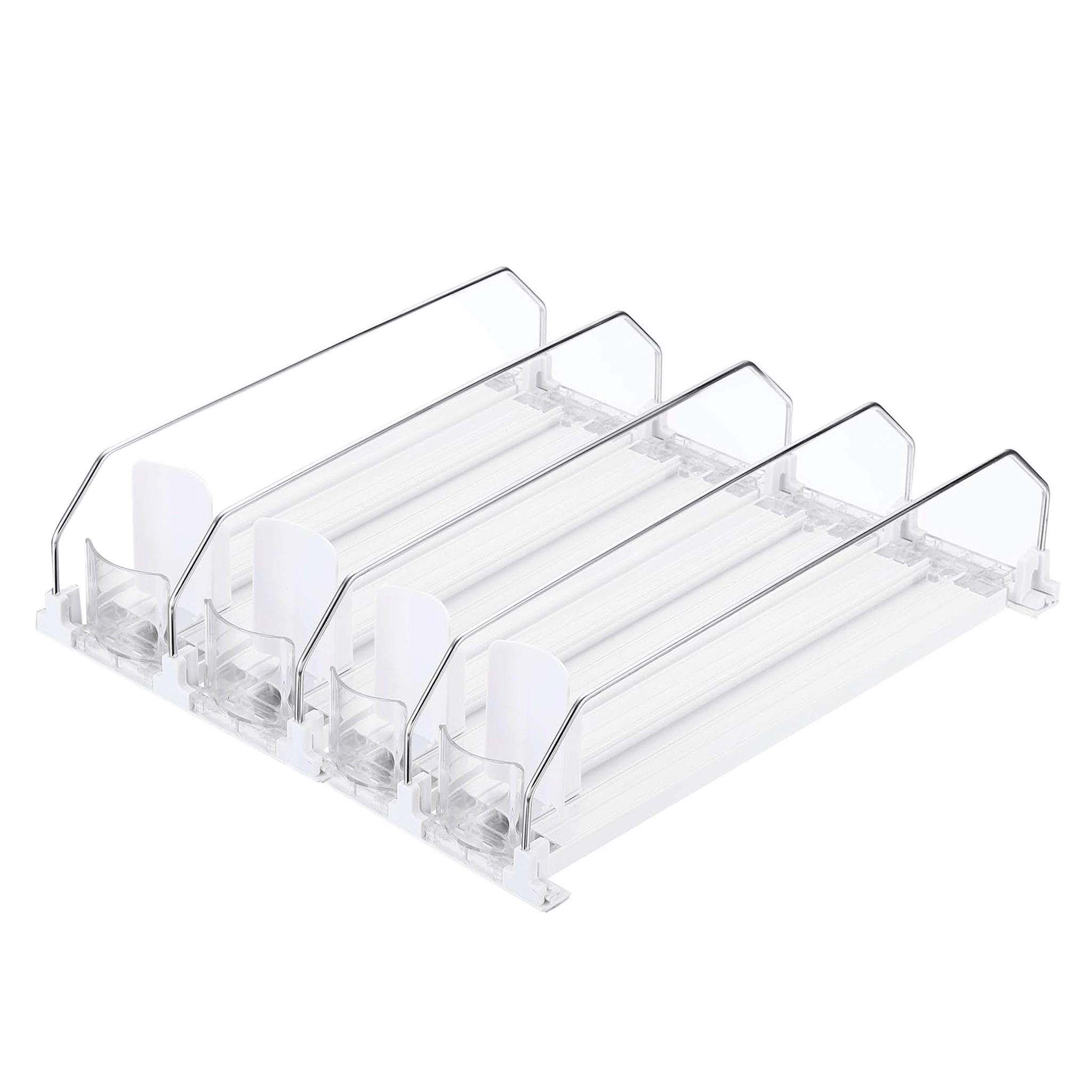 Self-Pushing Soda Can Organizer