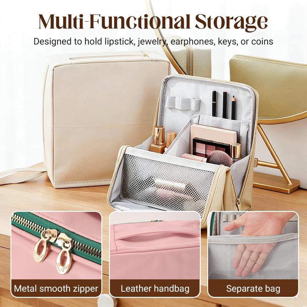 Upright Cosmetic Organizer Bag