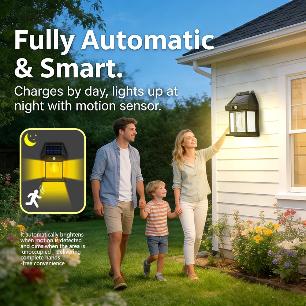 Solar Outdoor Light, Warm White
