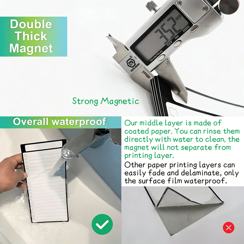 Magnetic Fridge To-Do List Board