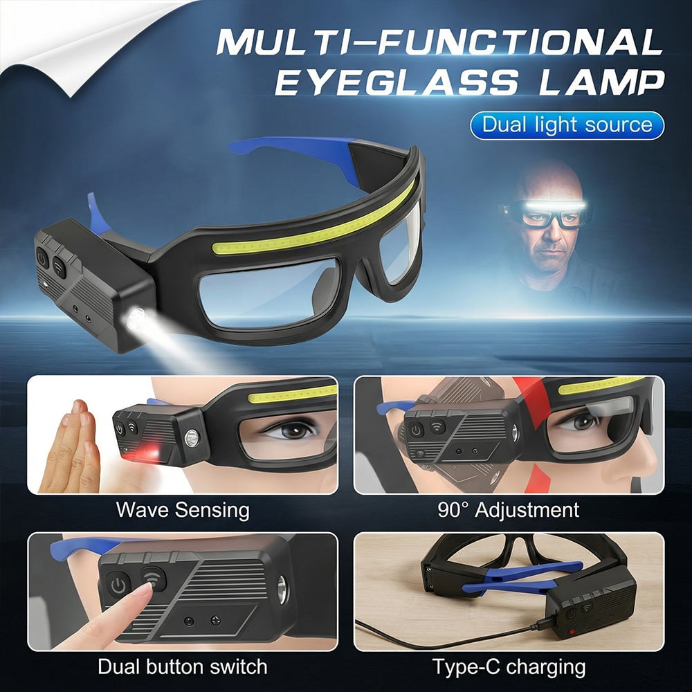 Multifunctional Glasses Light