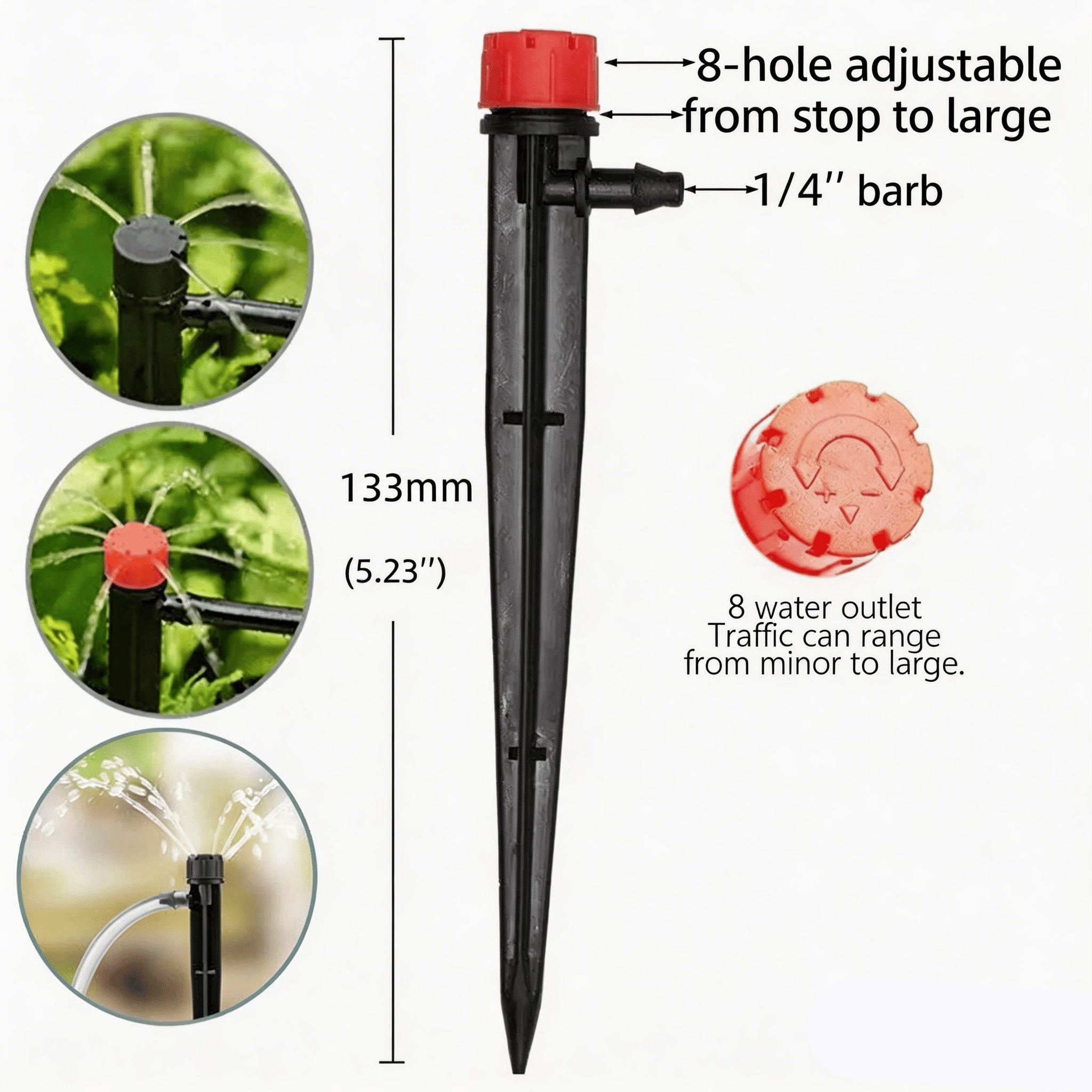 12-Plant Solar Drip Irrigation Kit