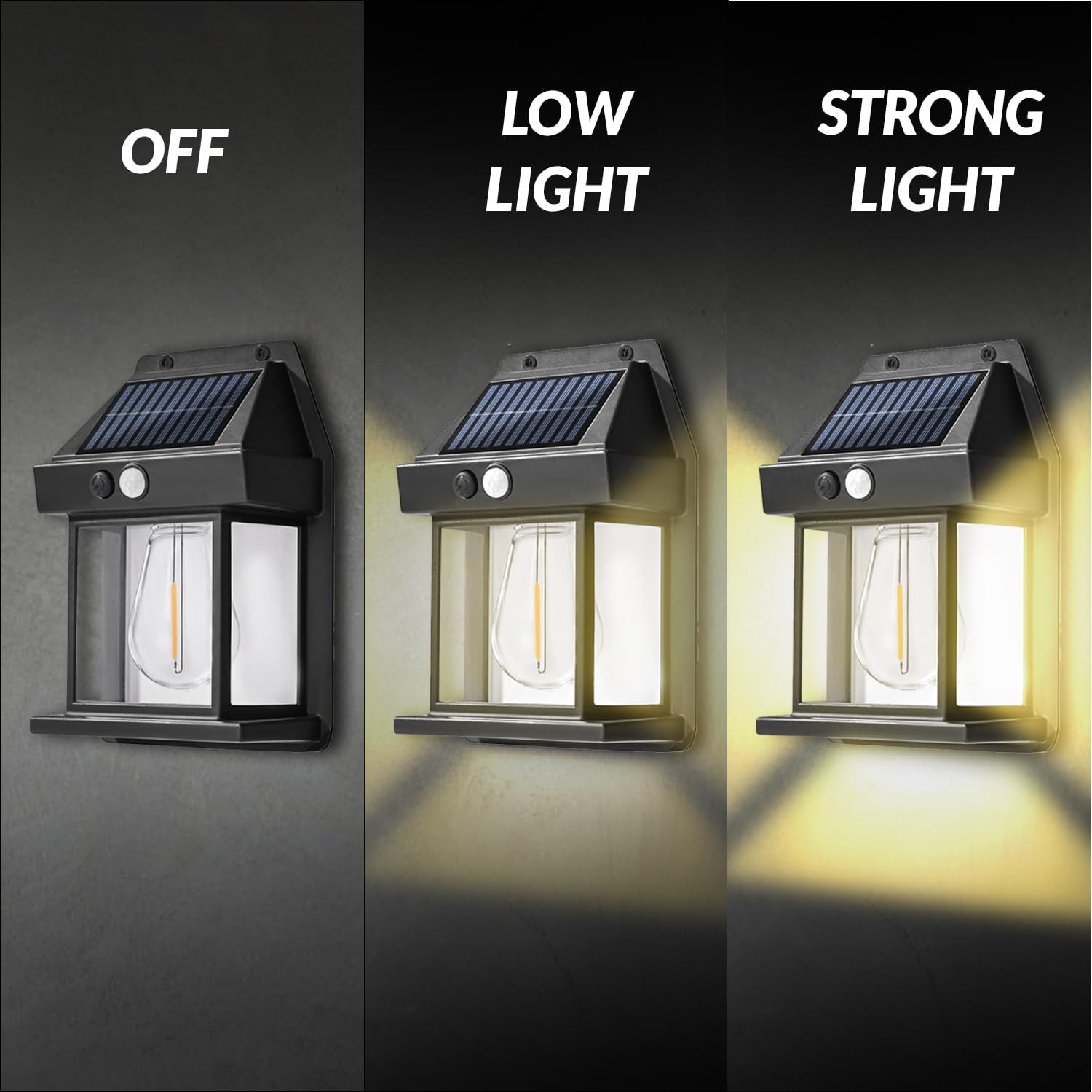 Solar Outdoor Light, Warm White
