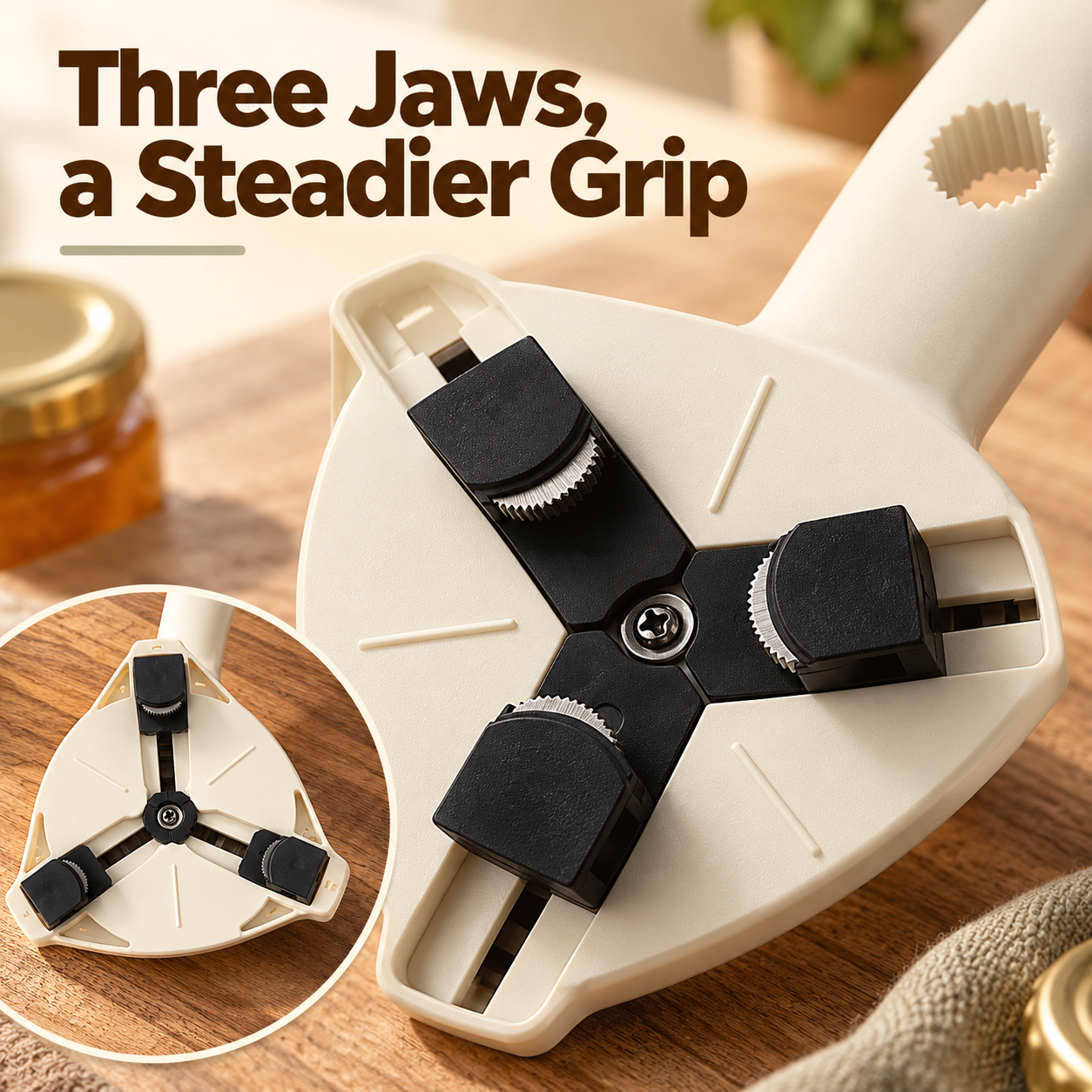 Black / 2 Sets jar opener package