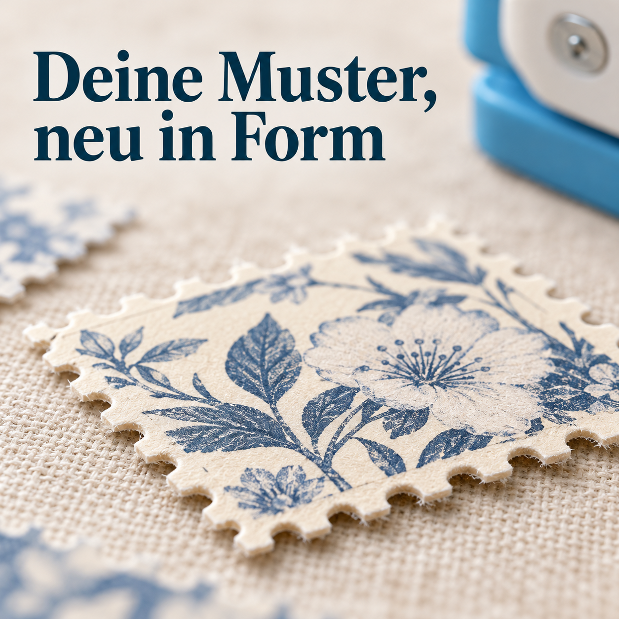 1 Stück Briefmarkenstanzer