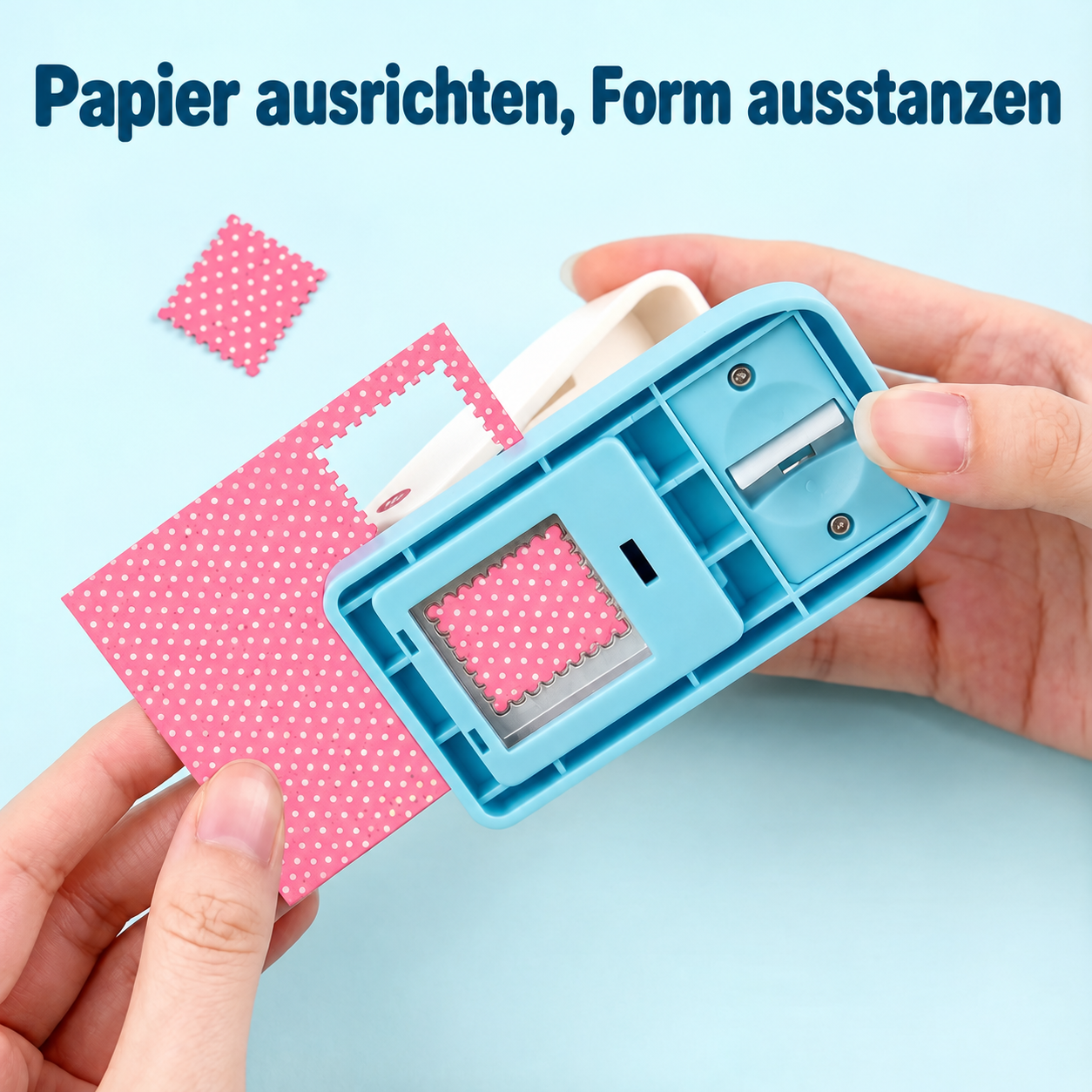 1 Stück Briefmarkenstanzer