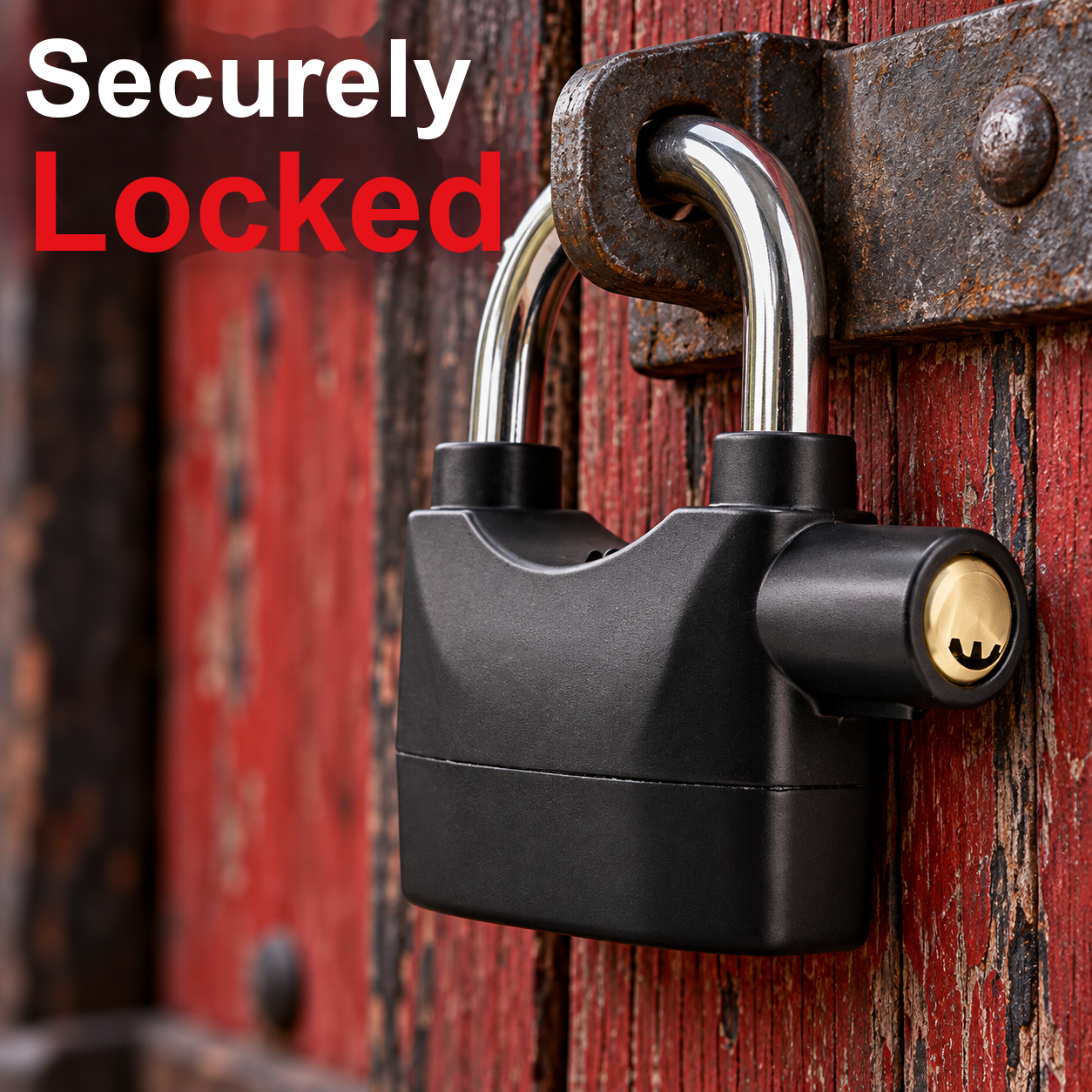 1 alarm padlock