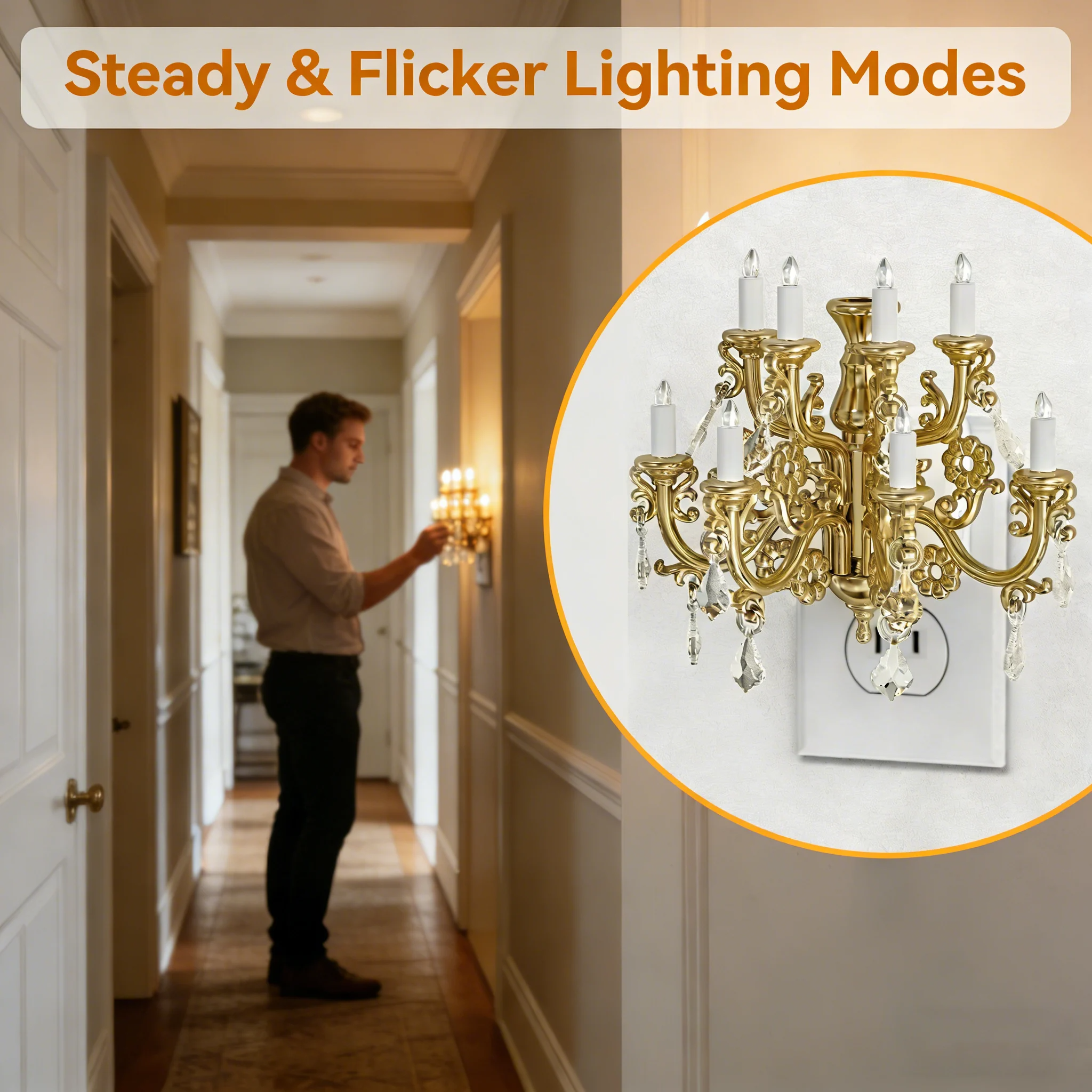 Crystal-Inspired Plug-In Ambient Lamp