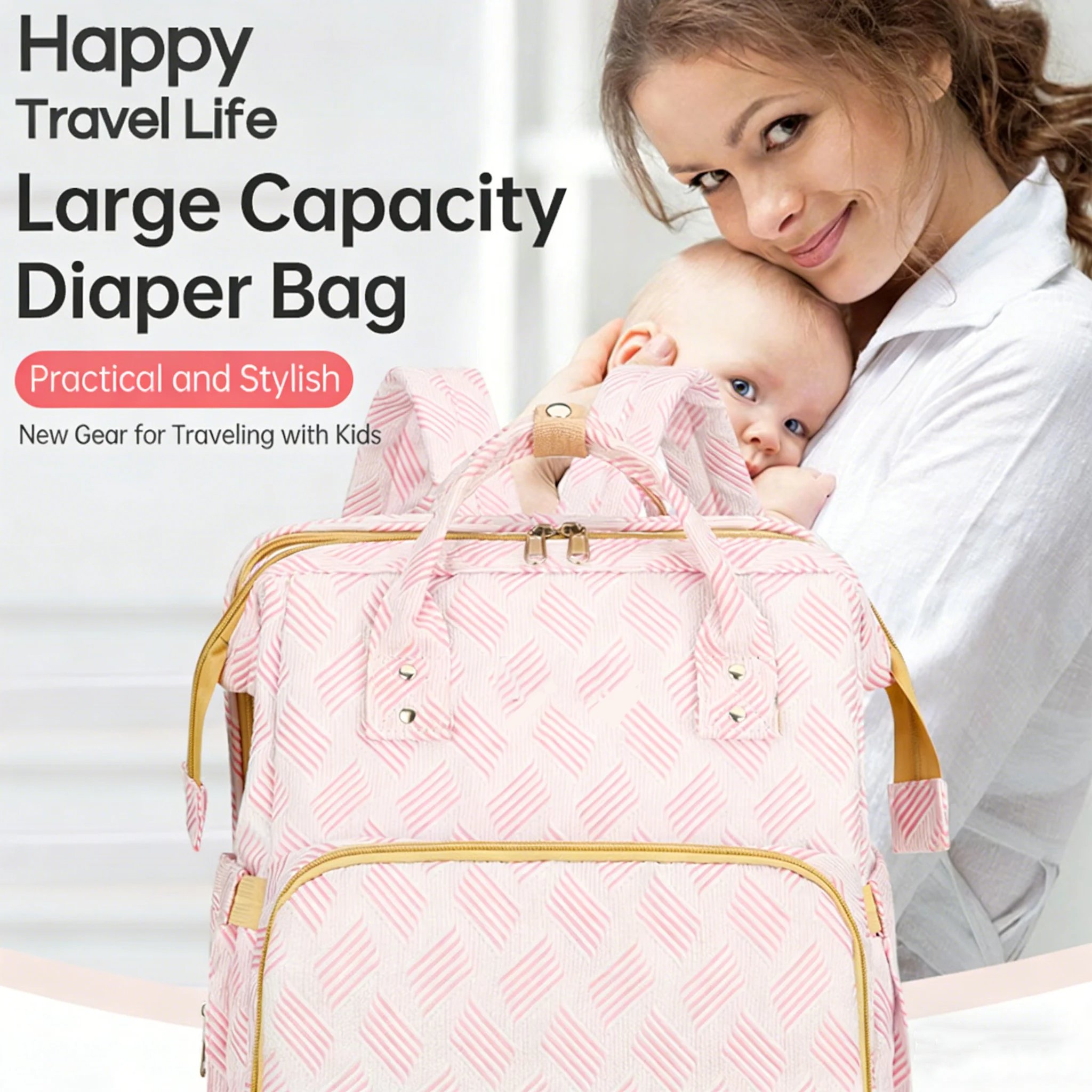 Large Lightweight Family Travel Bag