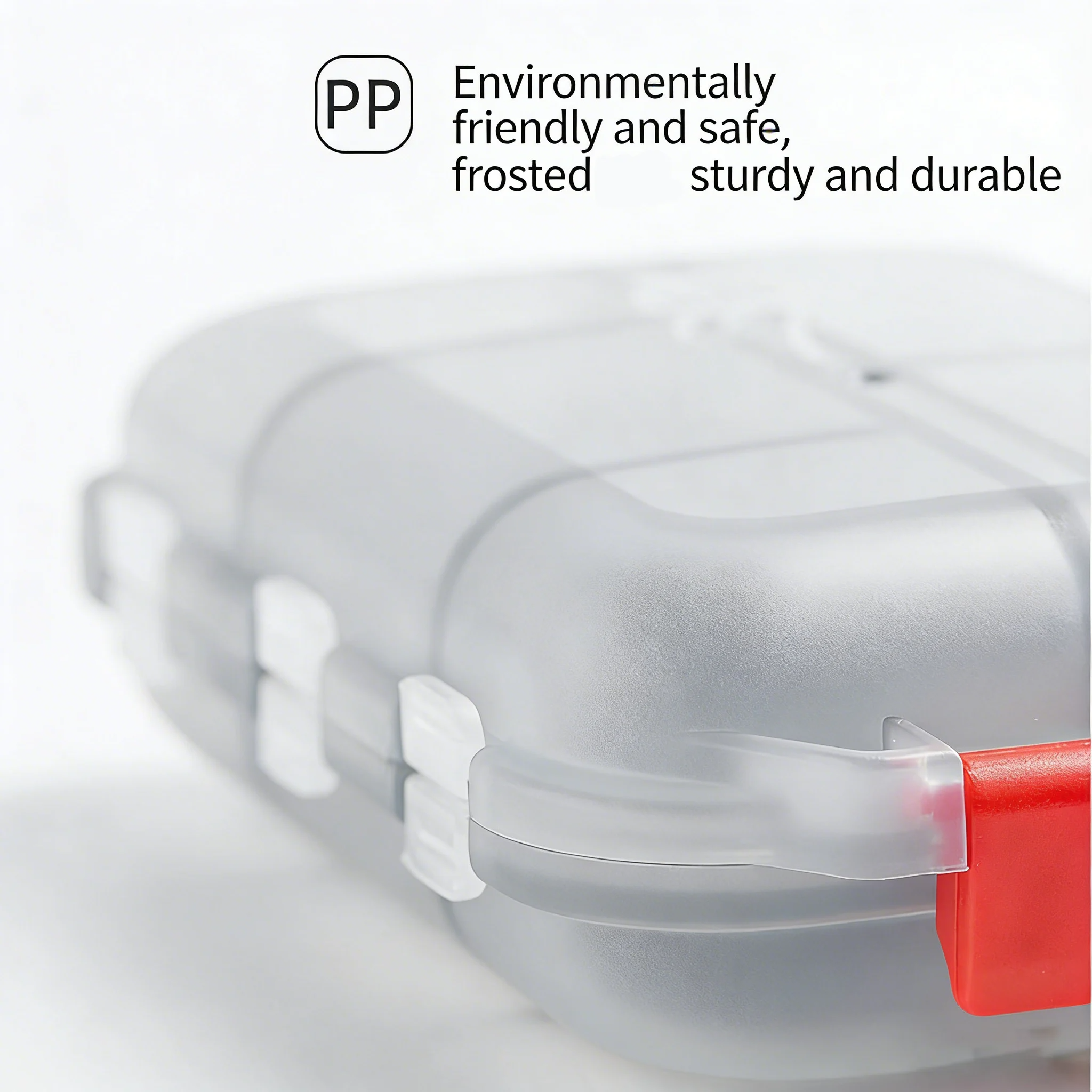 Double-Layer Portable Pill Box