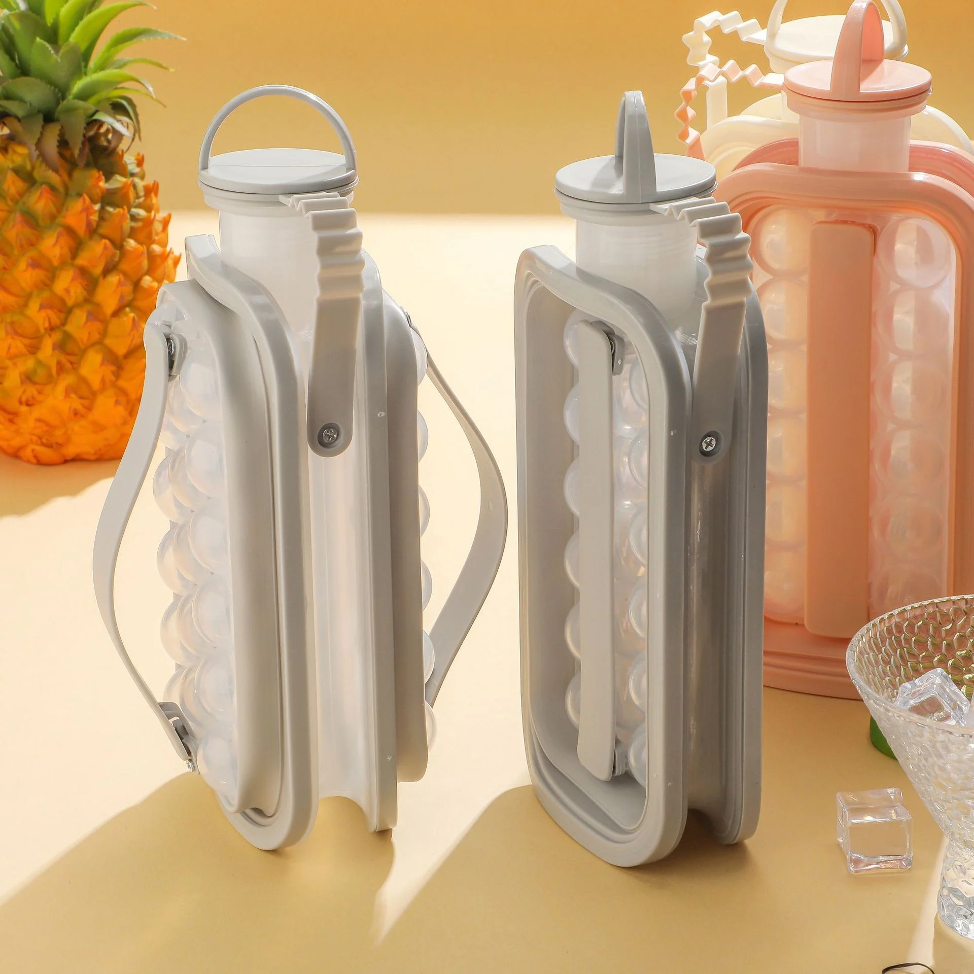 2-in-1 Ice Ball Maker Bottle